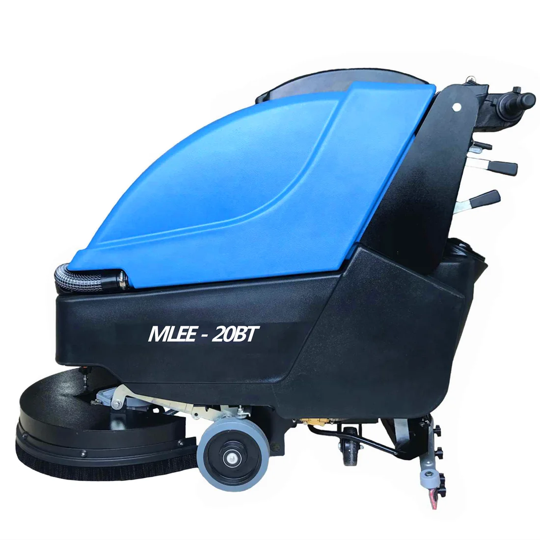 
MLEE20BT Inventory Factory Shops Garage Floor Scrubber Drier Marble Tiles Wet Dry Automatic Walking Floor Cleaning Machine 