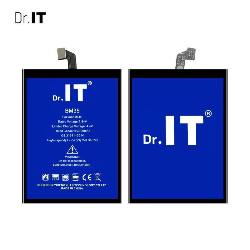 
Dr IT High quality China Manufacturer Best Cell Phone Battery Bm35 For Xiaomi Mi4c Mi 4c 