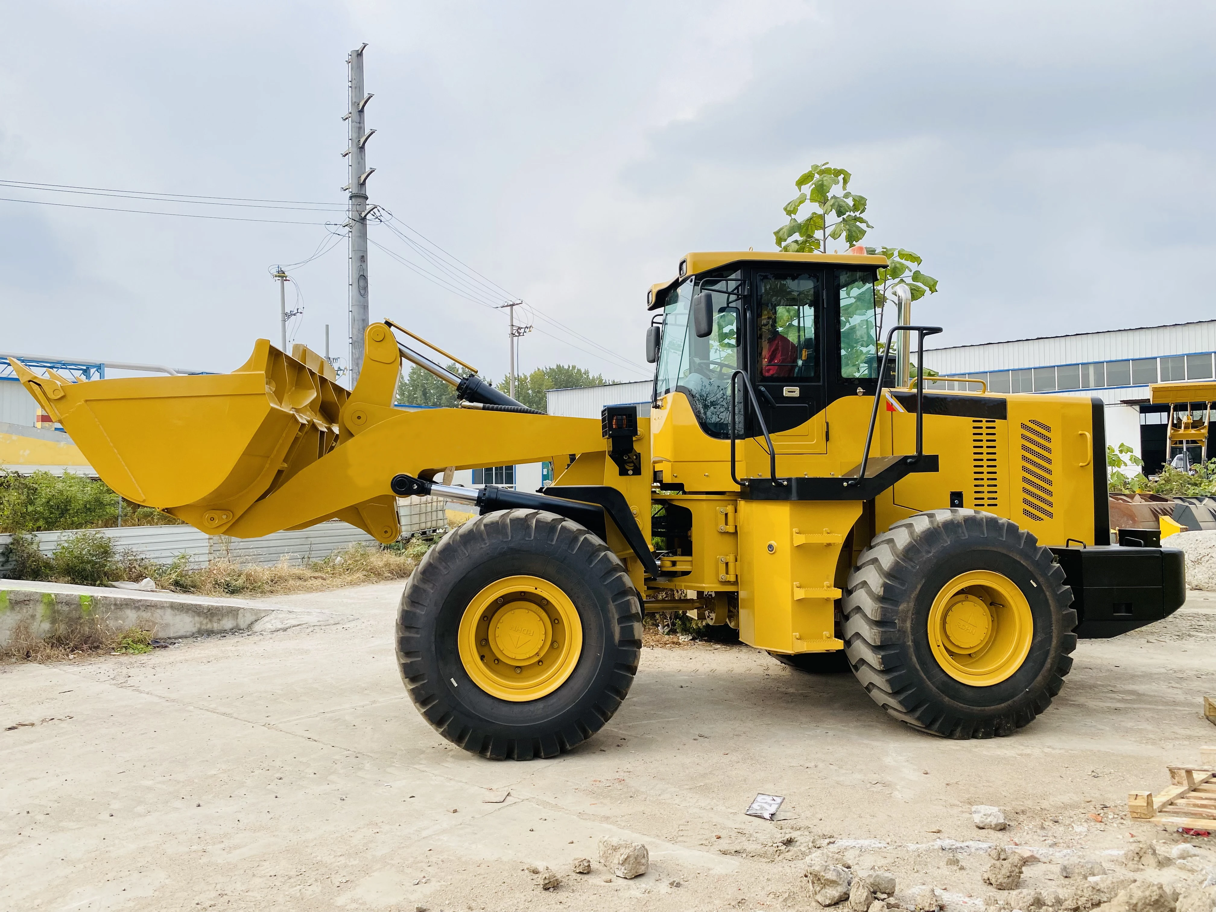 ZL50 5000kg 5Ton 3-5Ton  Mini Loader European Standard Wheel Loader Euro V Versatile Mini Wheel Loader for sales