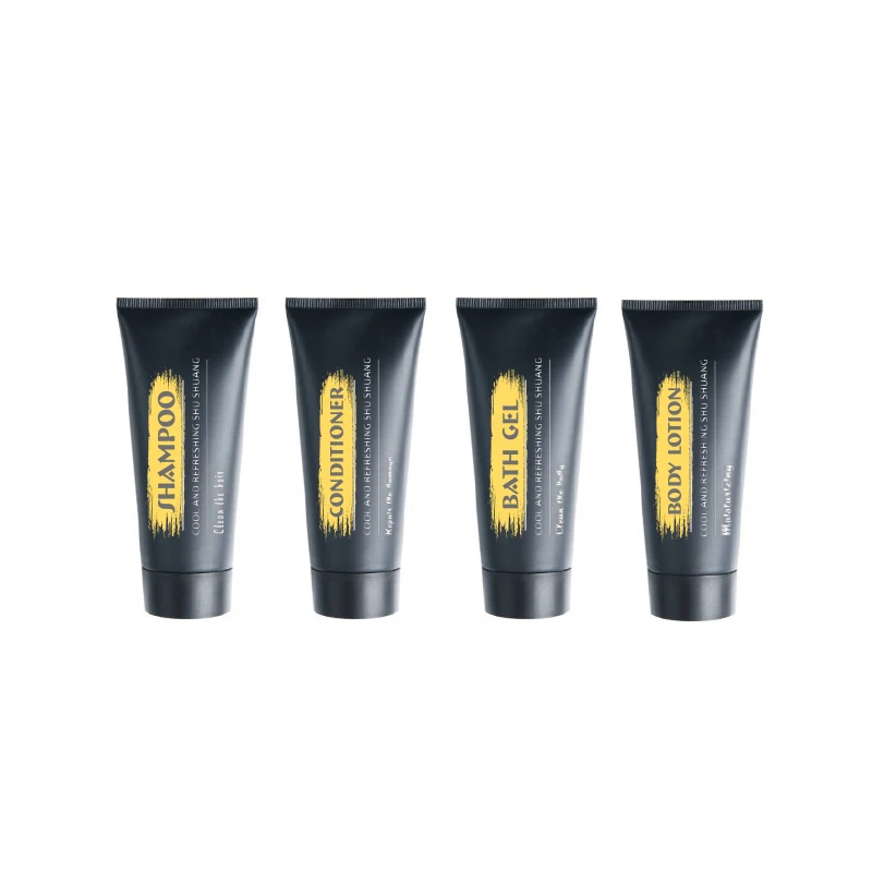 
Биоразлагаемая Экологически чистая пустая косметическая черная упаковка 