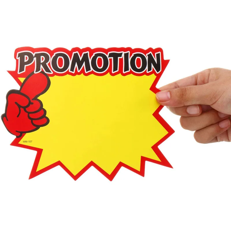 
Wholesale Burst Sign Retail Label Promotion Supplier Stickers Big Sale Self-adhesive Price Stickers 