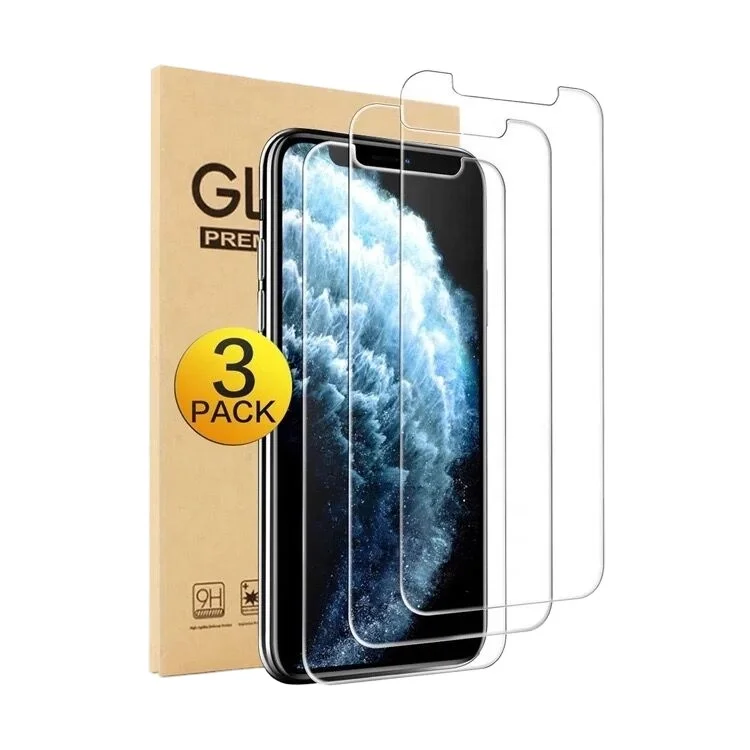 3 предмета в комплекте защита для экрана из закаленного стекла iPhone 13 Pro Max Защитная пленка по Розничная