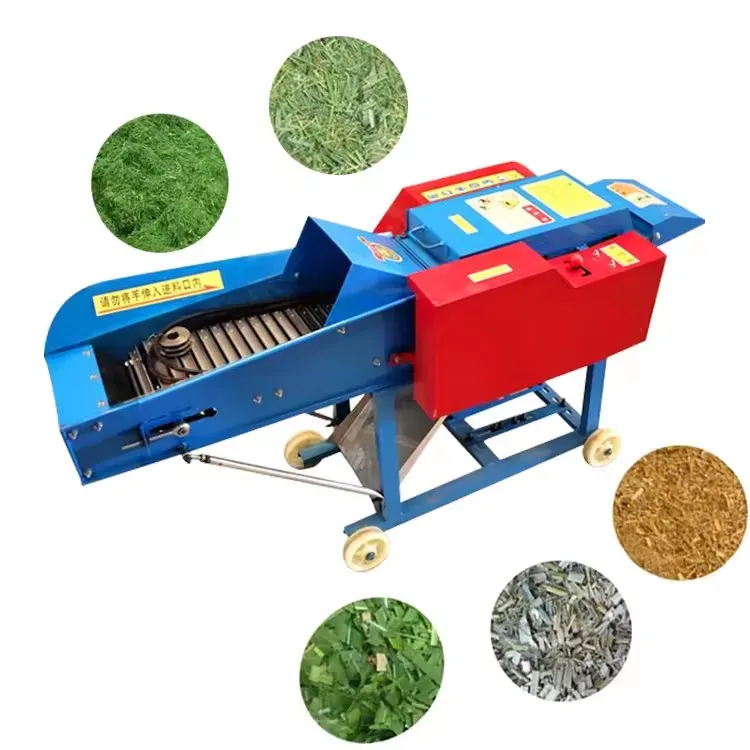 Fodder grinder Machine straw shredder grass chopper Goat cattle sheep feed chaff cutter machine