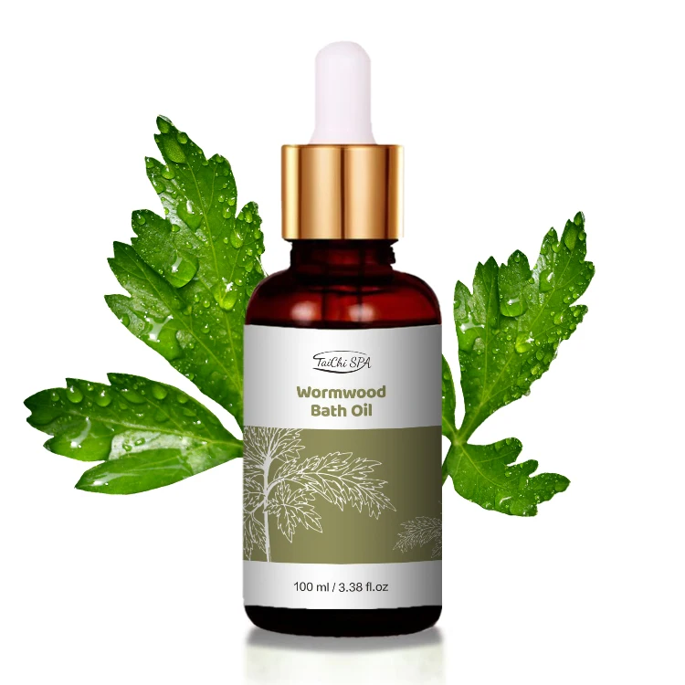 
Most Popular OEM/ODM 100ml Wormwood Fragrance Bath Oil Aromatherapy Liquid Bath Oils Top Natural Wormwood Relaxing Body SkinCare 