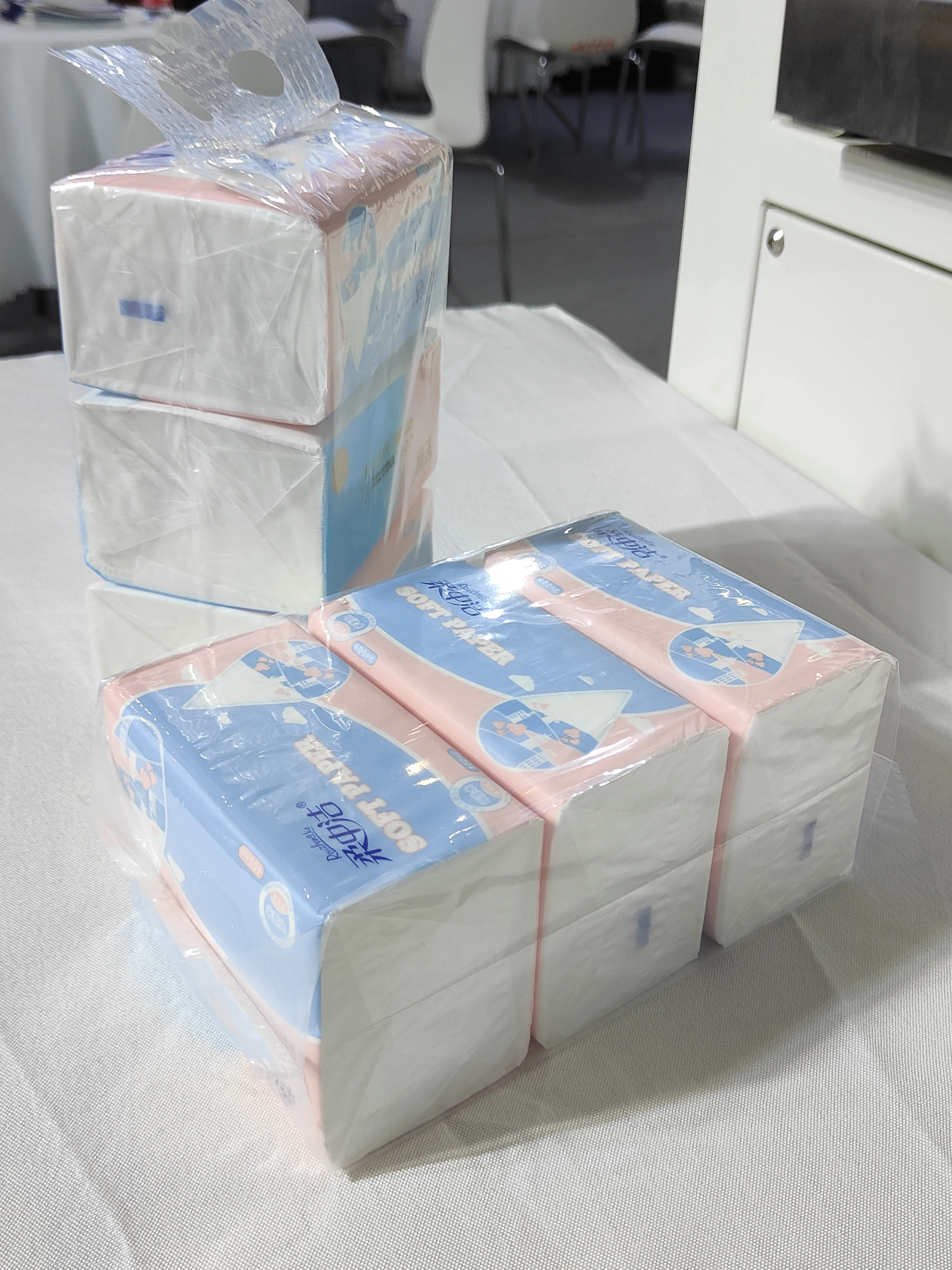 ZODE высокоавтоматическая машина для производства бумажных салфеток для лица, машина для упаковки мягких салфеток