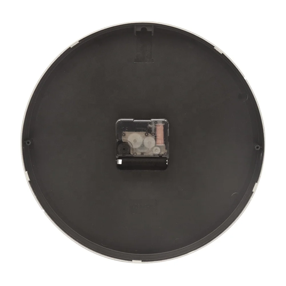 10 дюймов современные дешевые синие пластиковые настенные часы декор для продвижения