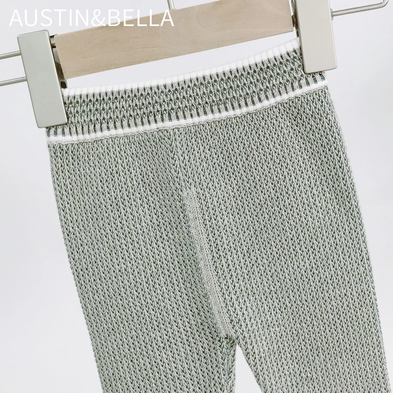 
AustinBella/wholesale boutique babies clothing baby sweater sets baby designer clothing sets 