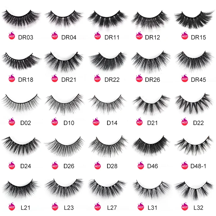 Hot selling 18mm 5d natural lashes faux mink false eyelash with mini suitcase