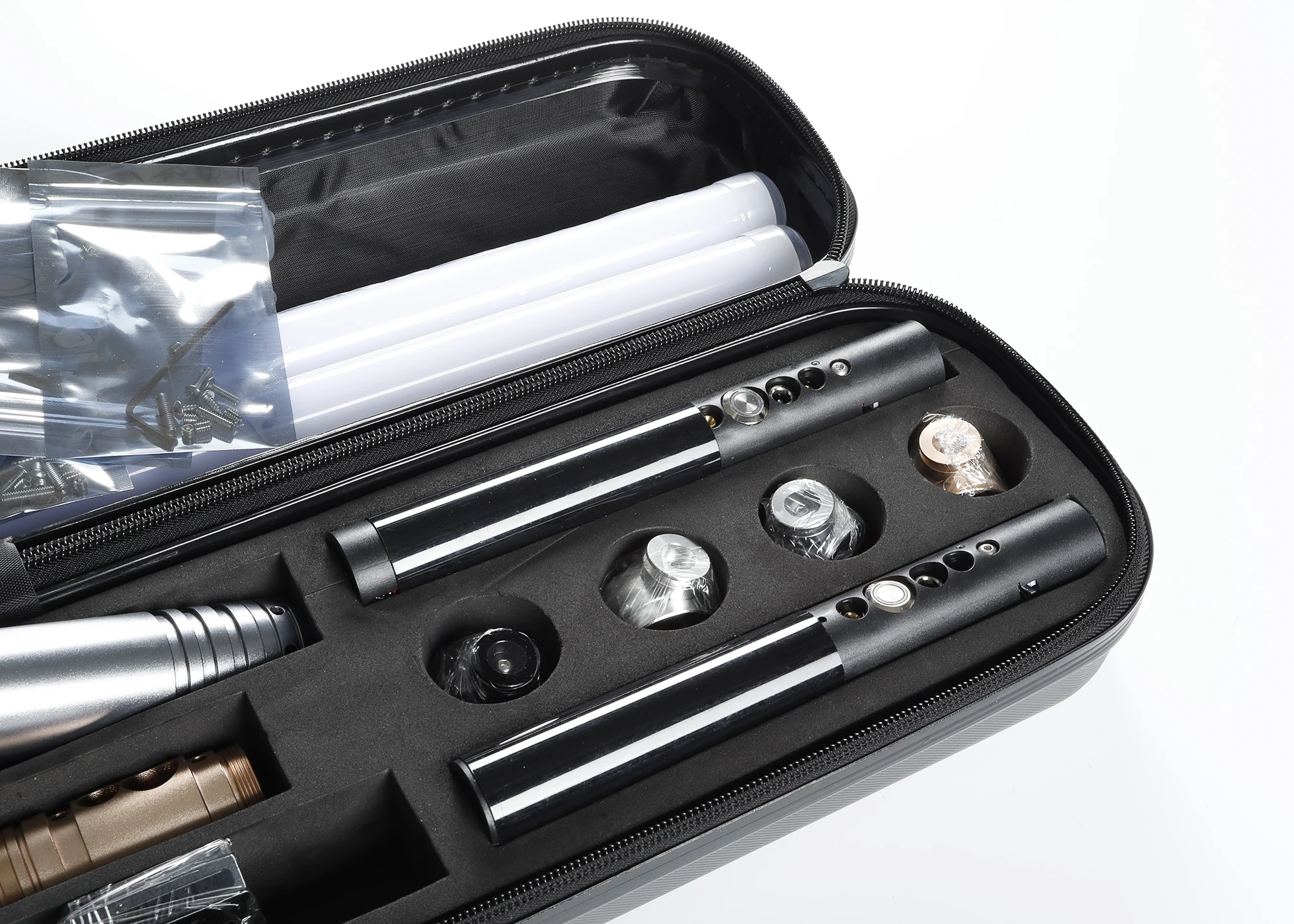 Mystery Box Infinity Color-Shift Dueling Lightsaber - Smooth Swing, Clash FX for Thrilling Battles