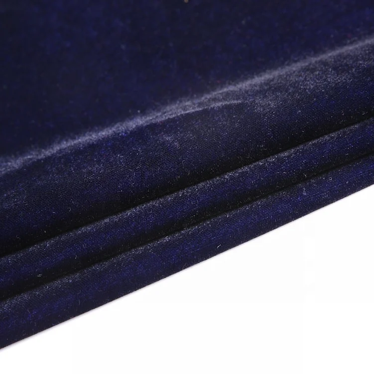 Best selling 5000 dyed shrink resistant women dress polyester panne velvet