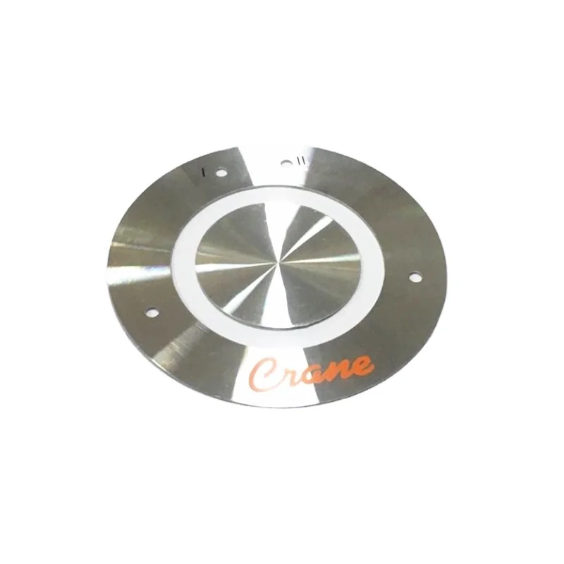 
Custom blank cd logo aluminum nameplates for machine 