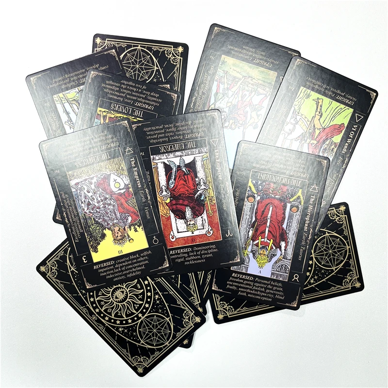 Высокое качество, Карта Таро, индивидуальная печать, игровая карточка для игроков с принтом для людей