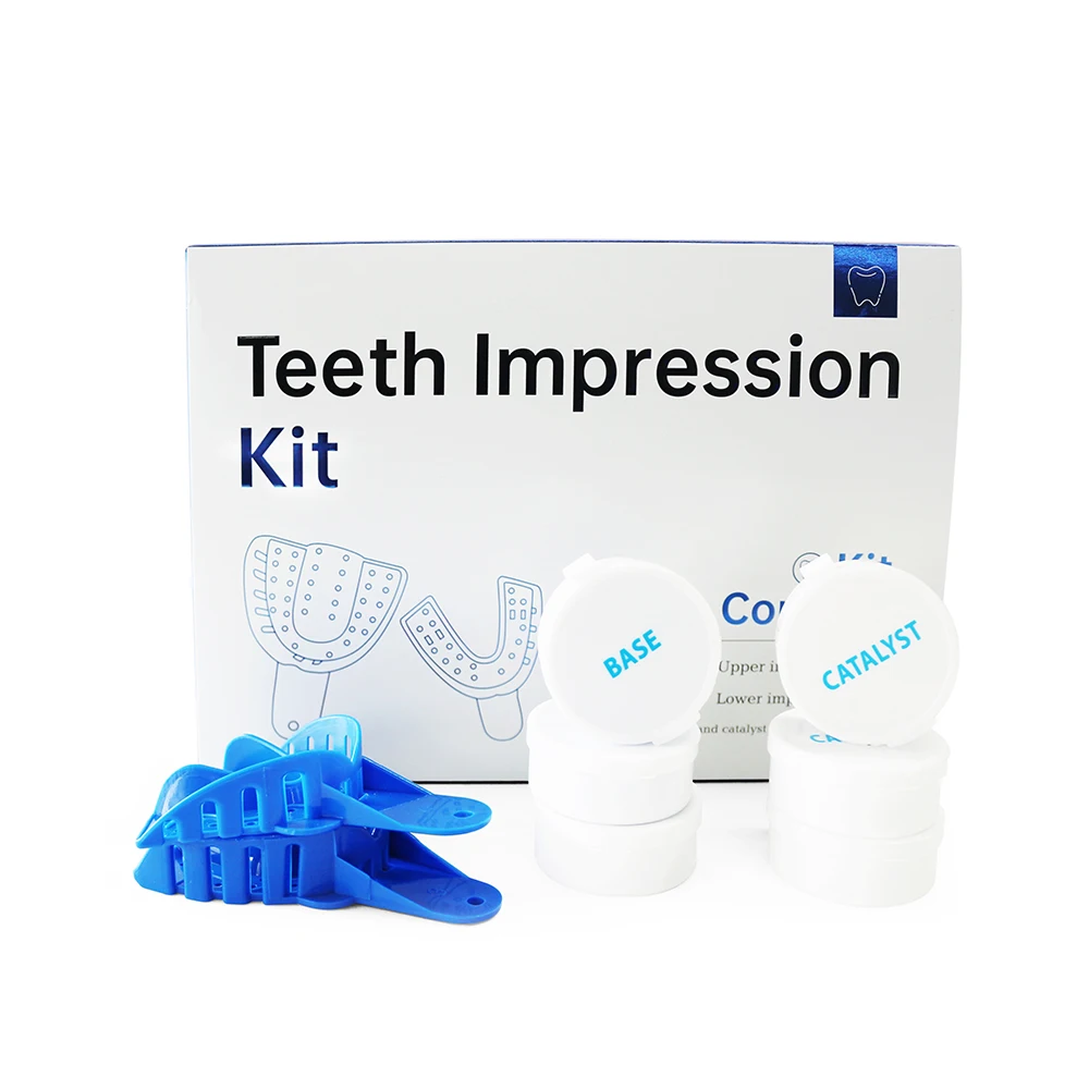 Odontology Equipment Silicone Wholesale Teeth Mold Kit Dental Impression Material Kit For Teeth Aligners Veneers