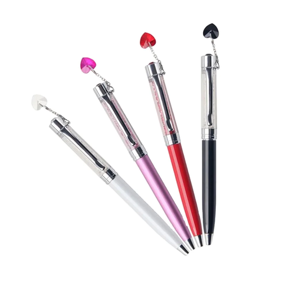 New design crystal stylus pen ballpoint pen refill unique pen with custom logo