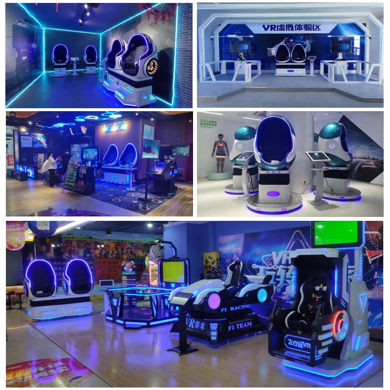 Amusement vr park 6 Seats VR Virtual Reality Simulator for vr Theme Park