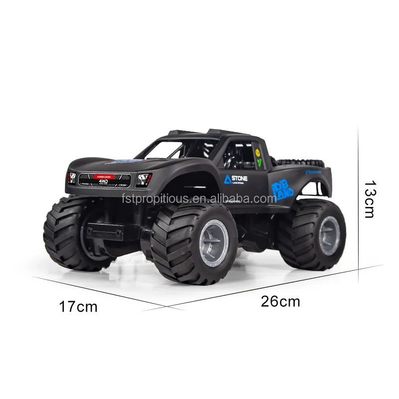 2023 New JJRC Q156.4G Water and Land High Speed Remote Control Truck LED Light Off-road Brushless Vehicle Toys rc drift car 4wd