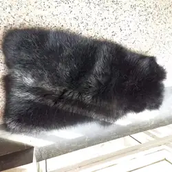 Natural raccoon fur pelts