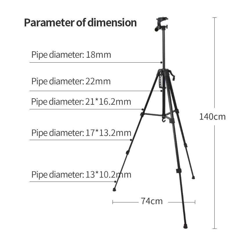 Universal Video Camera Phone Tripod Tripod Smartphone Mount Lightweight Mobile Phone Digital Camera Tripod