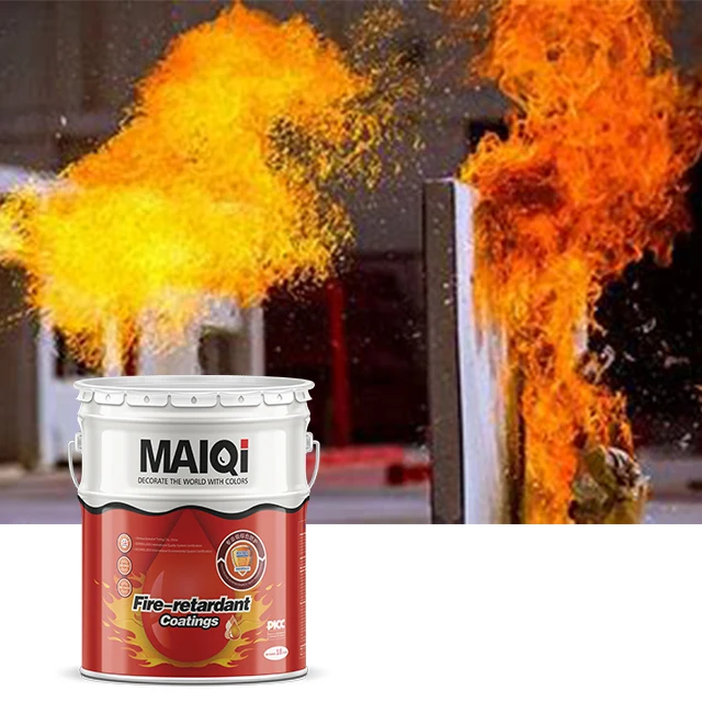 Hot Sale Fireproof Paint For Steel Structure Fire Retardant Coating For Steel