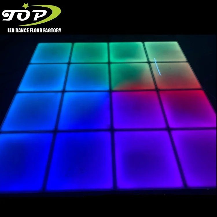 lightening thin portable interactive led dance floor rental dc