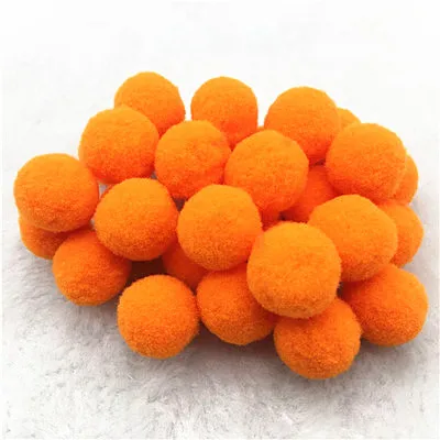 Plush Pom Poms Ball 8mm 10mm 15mm 20mm 25mm 30mm Pompones for baby mobile decoration