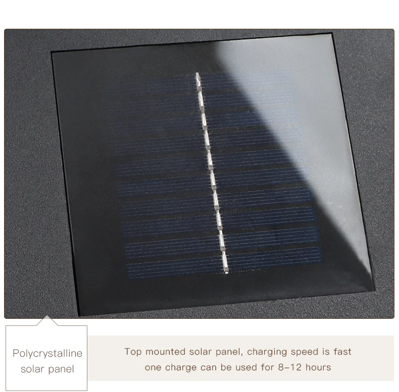 NEW IP65 Wholesale Waterproof classic Floor Large Size Solar Light with Glass Lampshade ABS Lamp Body