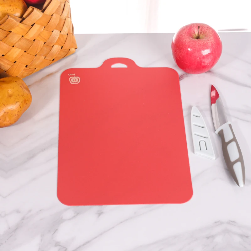 
Factory direct kitchen supplies flexible plastic cutting board 