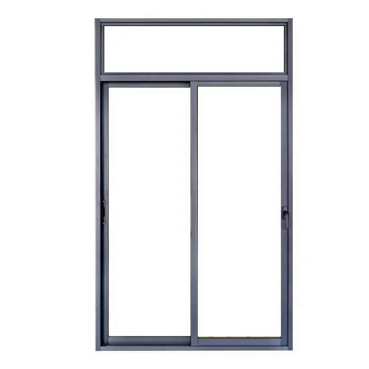 RG100.8 Sliding Door Top Quality and Good Price Double Pane Sliding Glass Modern Aluminum Alloy Sound Insulation 20 Years Hehe
