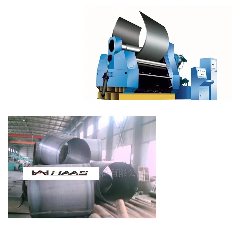
W11series Hydraulic metal tube pipe profile bending machine / rolling bender 