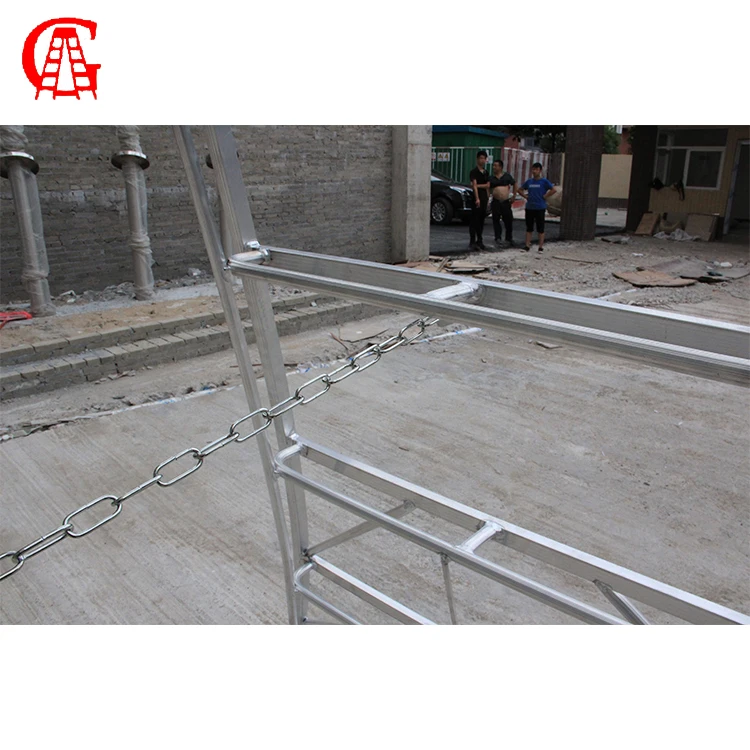 Multi purpose aluminium step orchard position ladder adjustable agricultural ladder