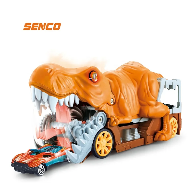 Игрушечный динозавр Senco Рогатка динозавра из сплава поглощающая машина