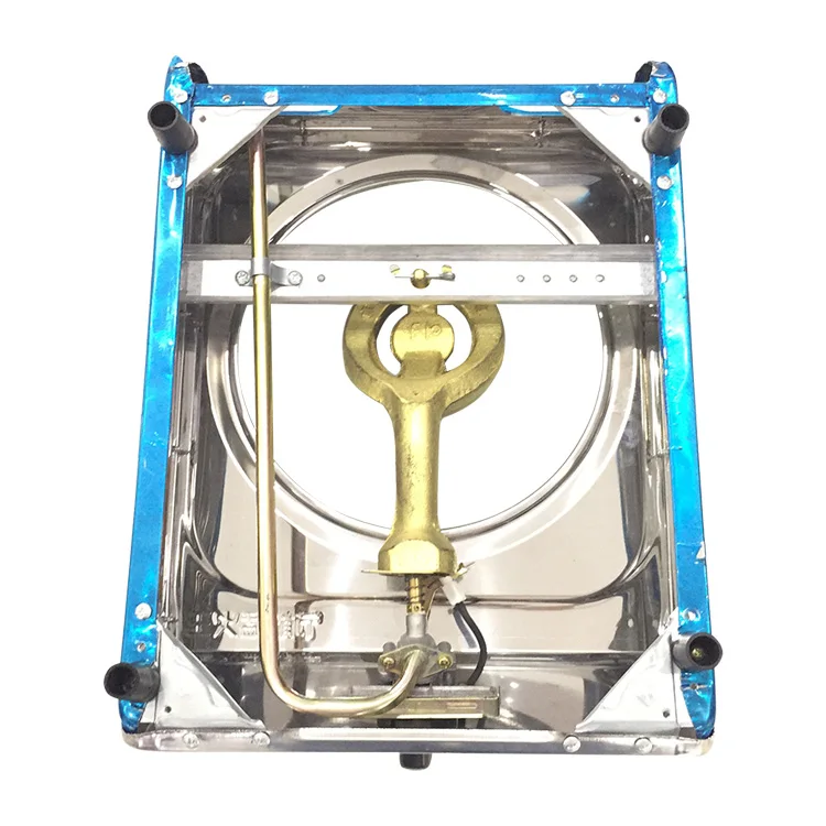 Мини Черный ложки с длинной ручкой для тяжелых условий эксплуатации Открытый Портативный Кемпинг чугуна горелка газовая плита духовкой