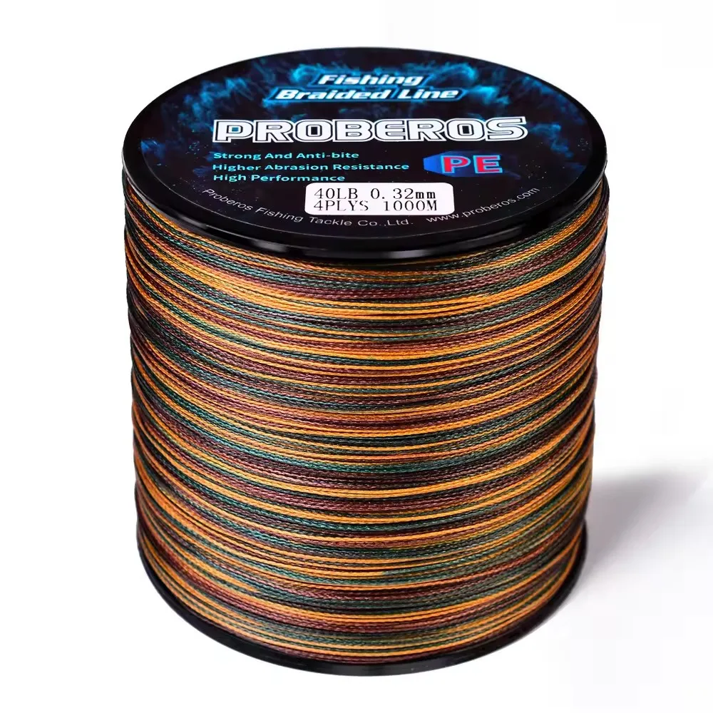 Wholesale 300m 500m 1000m 8 braided PE Fishing Line For Freshwater and Saltwater Colorfast Green line