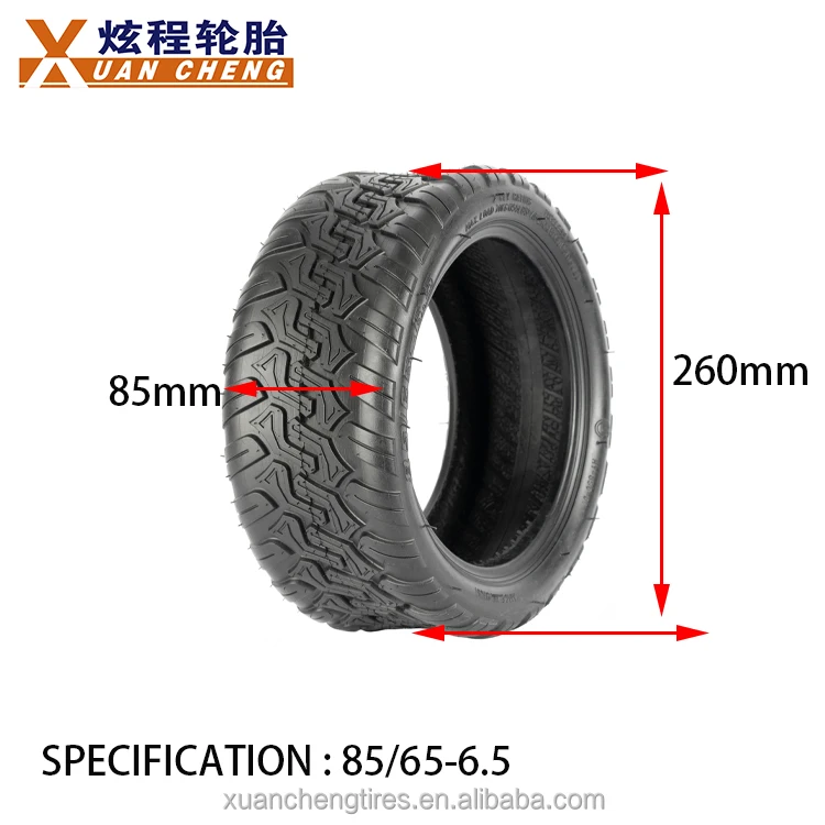 Xuancheng 10X3.0 (85/65-6.5) Road Tire For Kugoo Electric Scooter Tyre  Wholesale  Price Fat Tyre Rubber Products