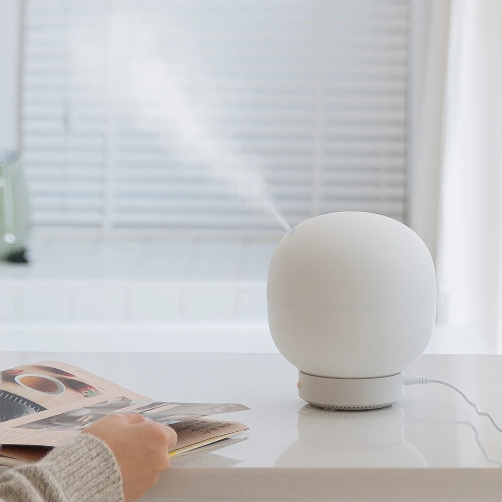 hot selling wholesale 500ML cool mist air humidifier aroma fragrance essential oil bedroom warm night light humidifier