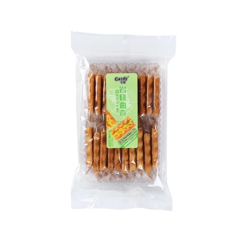 Customized  Fruit Jam Cookies Sandwich Biscuits Sweet Delicate Biscuit Food Manufacturer 72g/bag