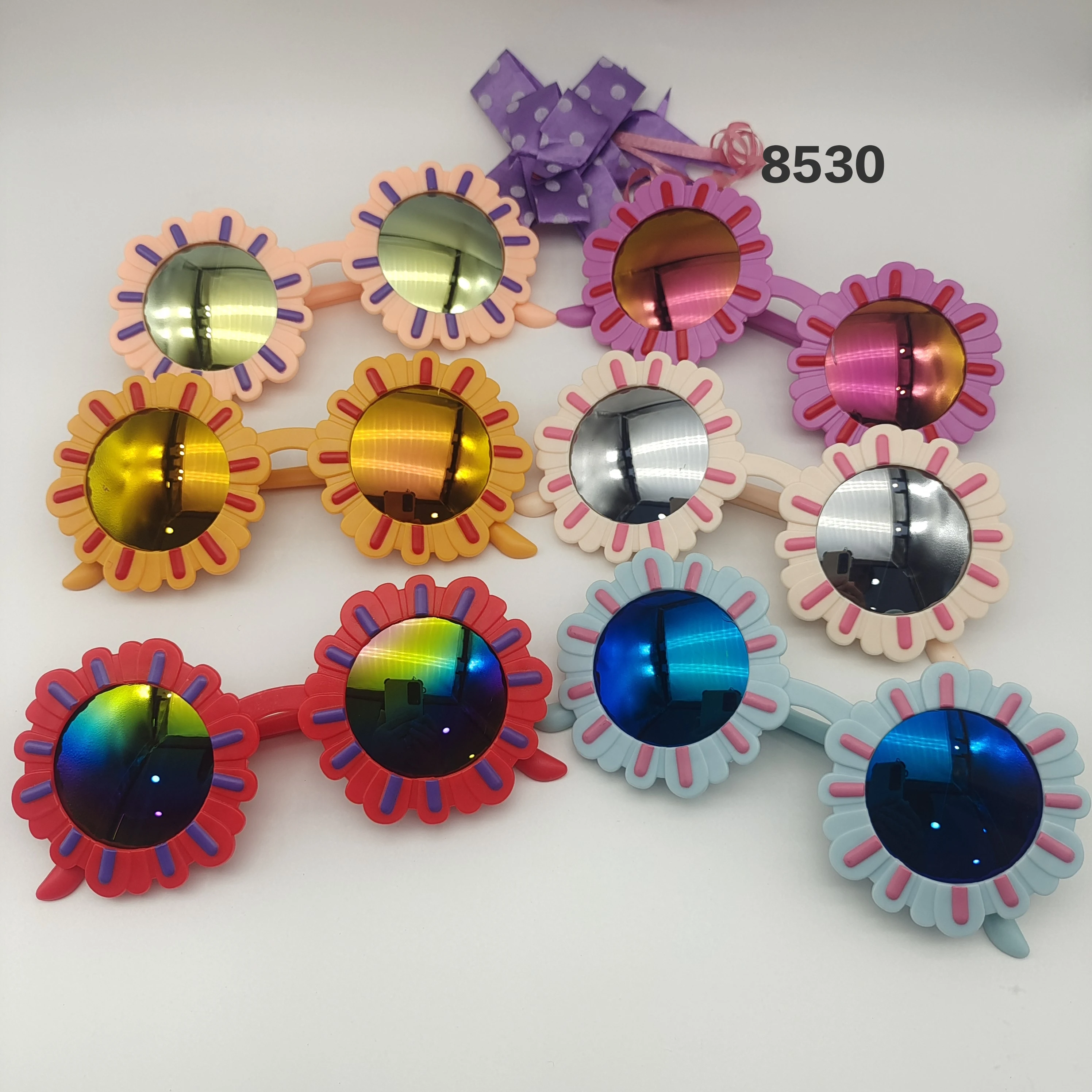 Mixed PC children sunglasses cheap ready stock factory same day shipping mixed color sunglasses