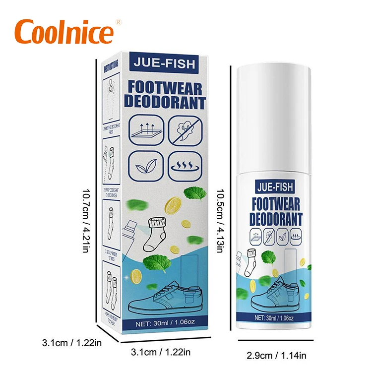 Natural Shoe Deodorizer Spray Foot Odor Shoe Freshener Removal Foot Artifact Shoe Fresheners Desodorantes