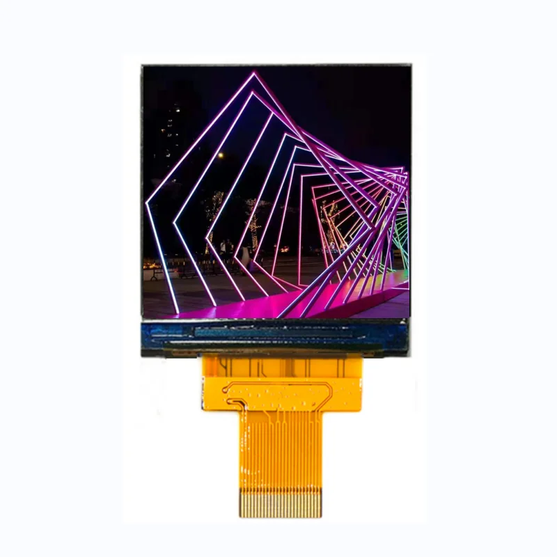 Square 1.3 Inch 240X240 TFT IPS Full Color Thickness LCD Display SPI 262K LCD Display Module for Smart Watch