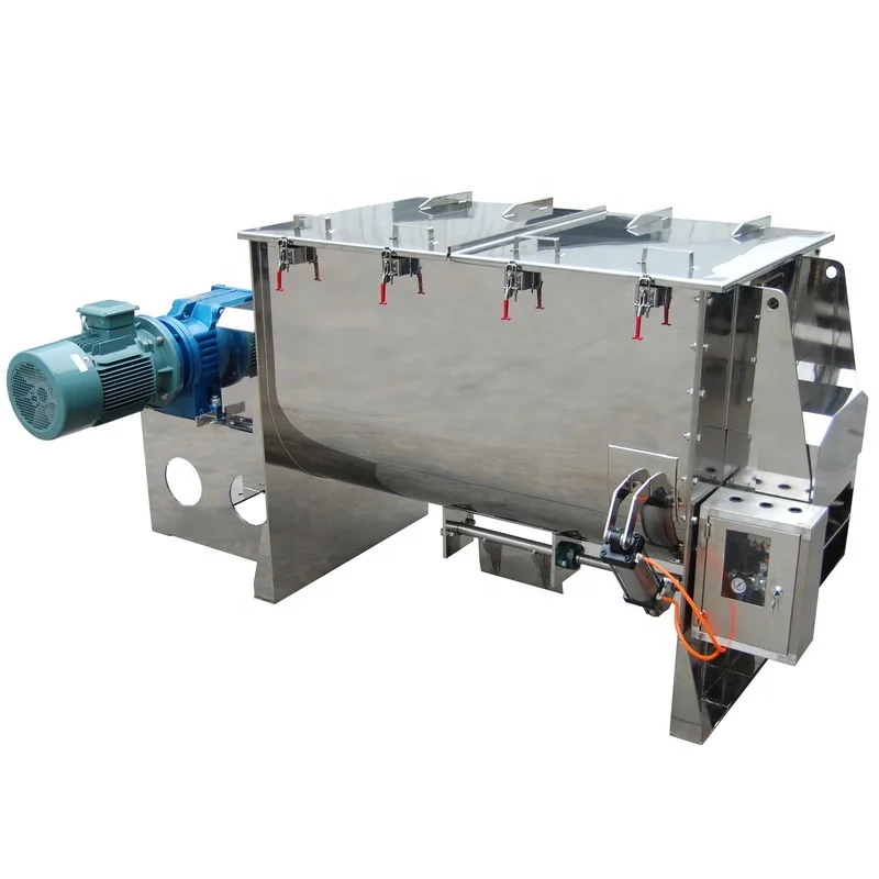 Horizontal Stainless Steel  Ribbon Mixer / Blender for Chemical and food industry