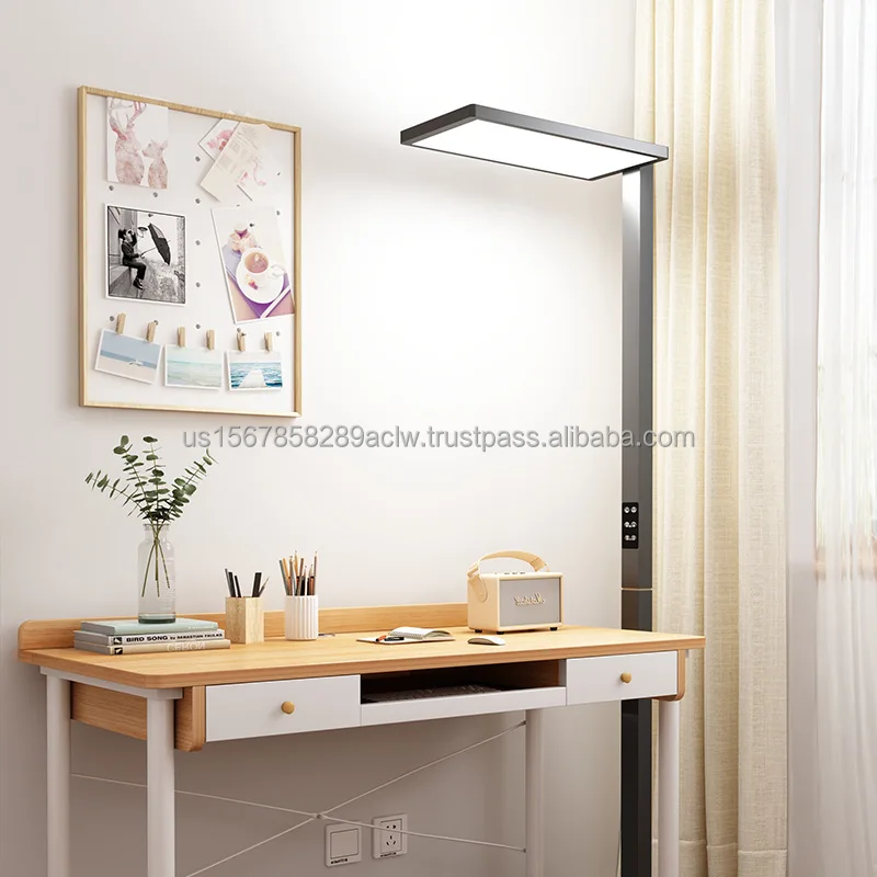 Modern Floor Lamp 4000K Standing Reading Standing Light Floor Lamps for Living Room Bedroom Full spectrum eye protection light