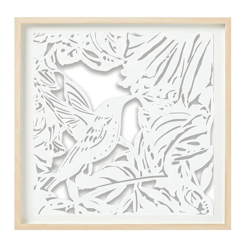 EAGLEGIFTS Home Sign Wall Hanging Paintings Handmade Three-Dimensional Cardboard Carving Wall Arts 3D