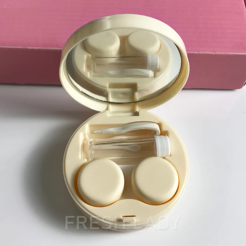 Чехол для контактных линз радужного цвета Liangguo Fresh Lady