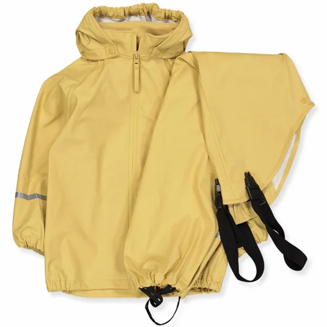 Оптовая продажа с фабрики, дождевой костюм унисекс, водонепроницаемая дождевая одежда, большие размеры, дождевик с комбинезоном и брюками