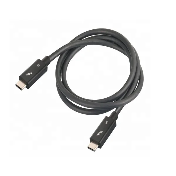 40Gbps 100W Thunderbolt 3 Super Fast Charger Type C to C  Cable Charging  USB C to C Cable adapter