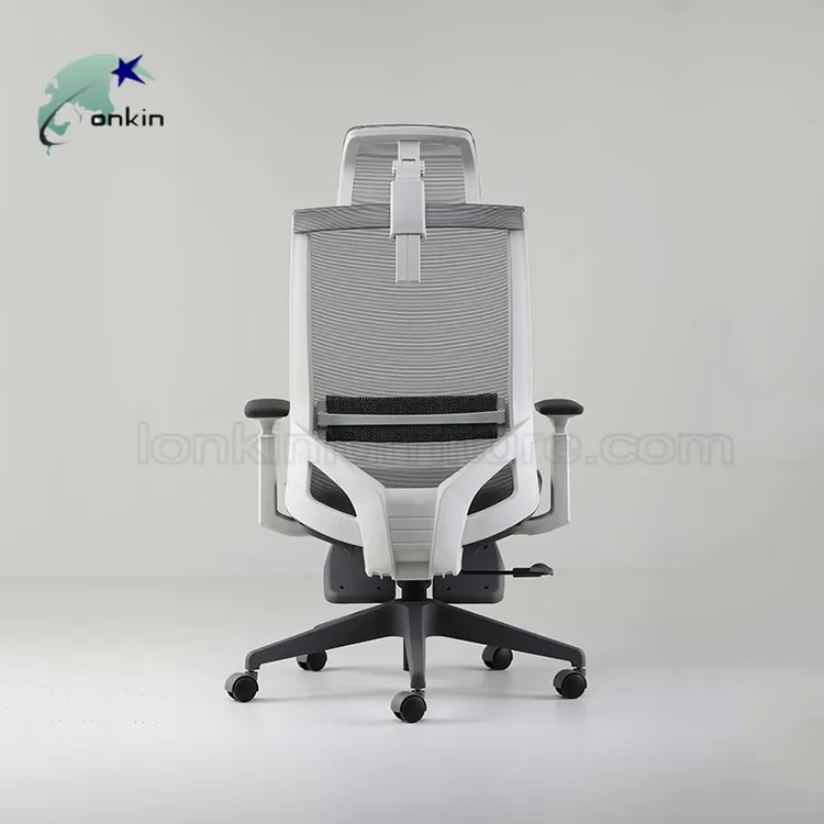 Ergonomic Mesh Office Chair High Back Swivel Desk Chair Adjustable Headrest Armrest Tilt Back and Tension