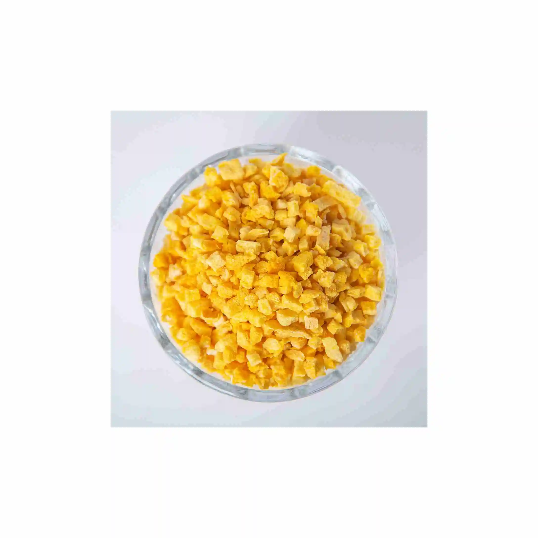 High Quality Freeze Dried Yellow Peach Freeze-dried Products Freeze Dried Yellow Peach Dice