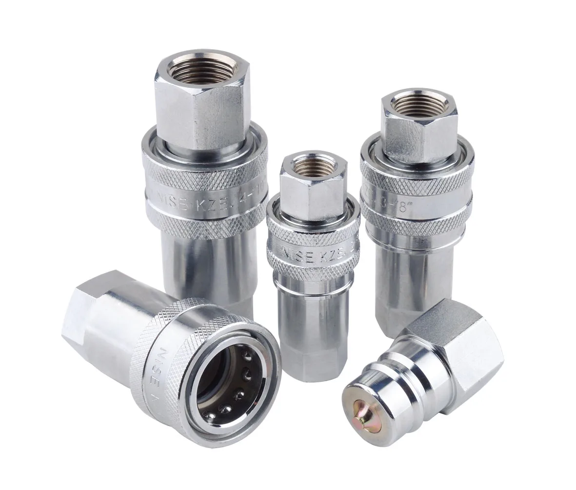
Chinese KZE quick release coupling coupler China BRS fast connect for agriculture tractor 