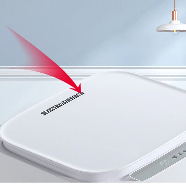 
 Top Lid Logo Customized 12L USB Charge Battery Household Automatic Trash bin Sensor Garbage bin  