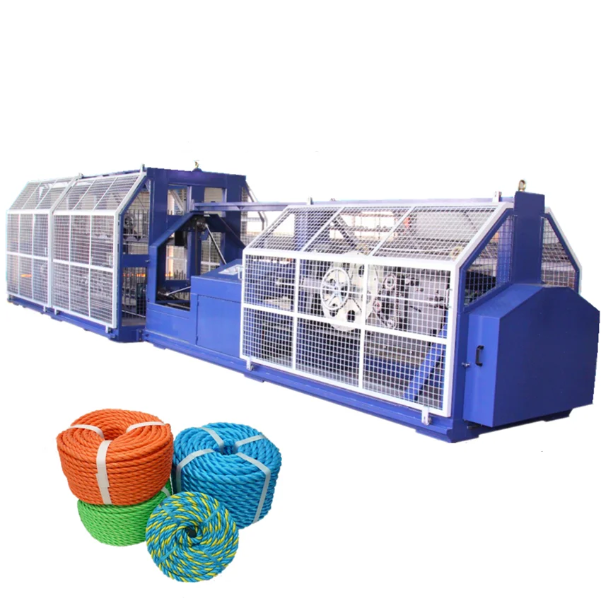 3/4 Strand Fully Automatic PP Rope Twisting Machine/twisted rope Making equipment